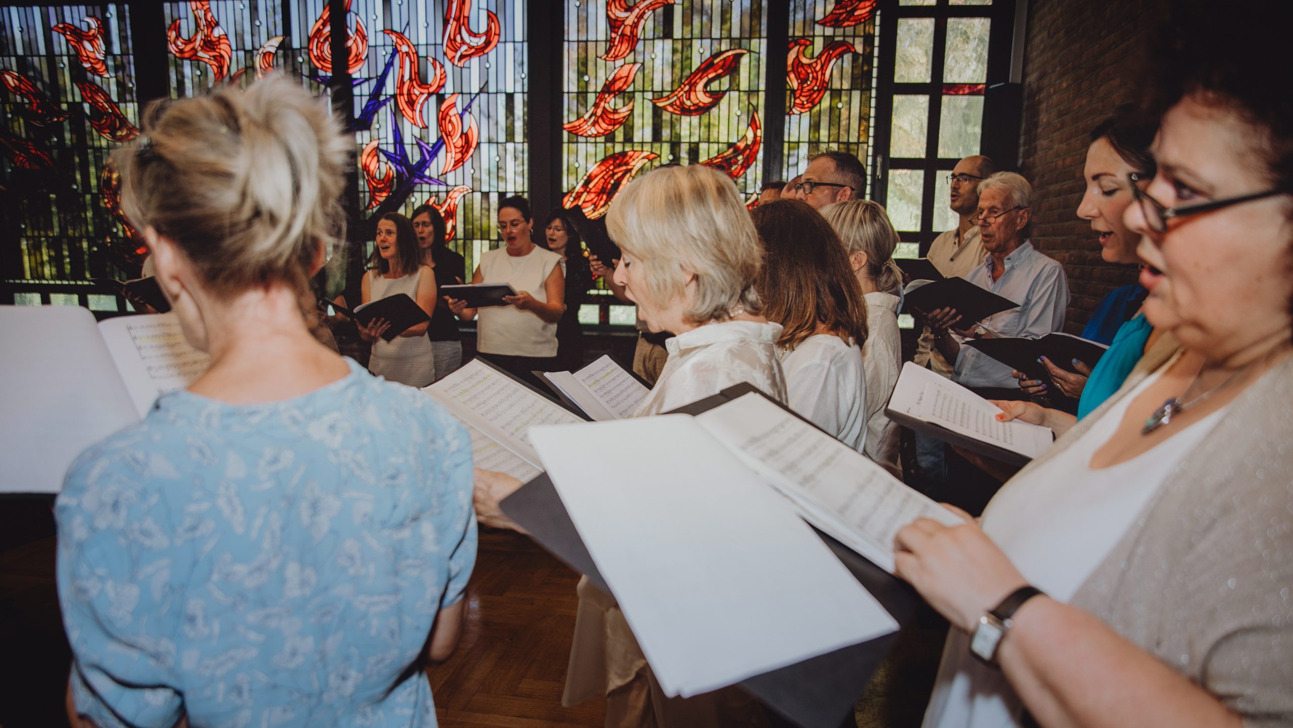 Bonn A Capella Engagement mit Chorauftritt anlässlich einer Kirchliche Hochzeit 2024