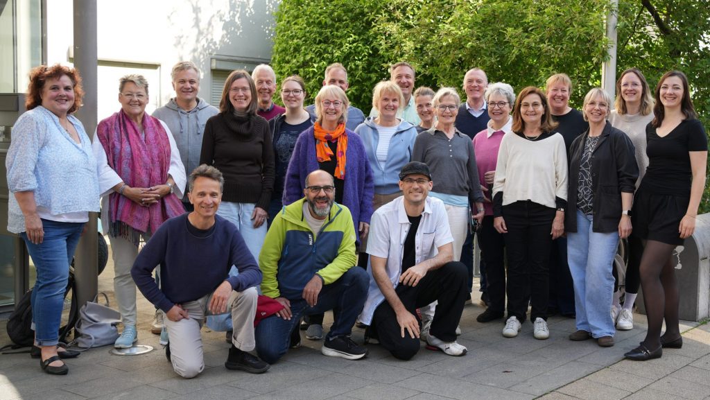 Mitlglieder von Bonn Acapella in Gruppenaufstellung