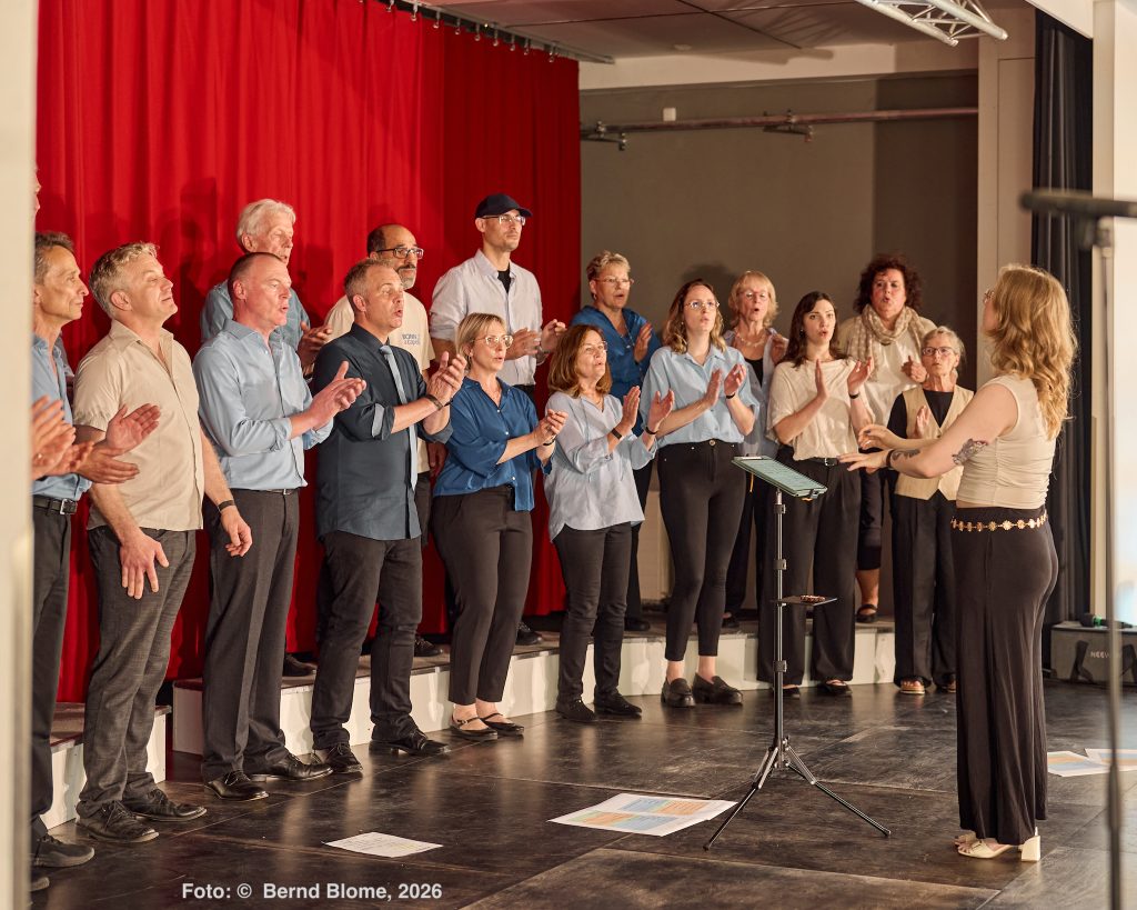 Bonn a capella auf der Bühne in Berlin-Oranienburg 2026